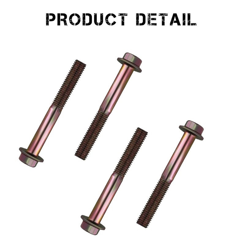 PEVAST 12PCS New Body Mount Bolt Kits for Monte Carlo SS El Camino Regal Cutlass Salon 1977-1988 Stainless - Image 5